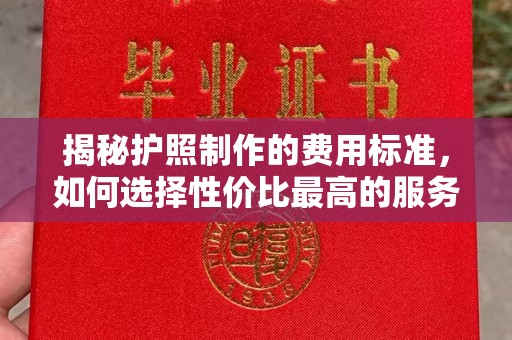 当雄揭秘护照制作的费用标准，如何选择性价比最高的服务？
